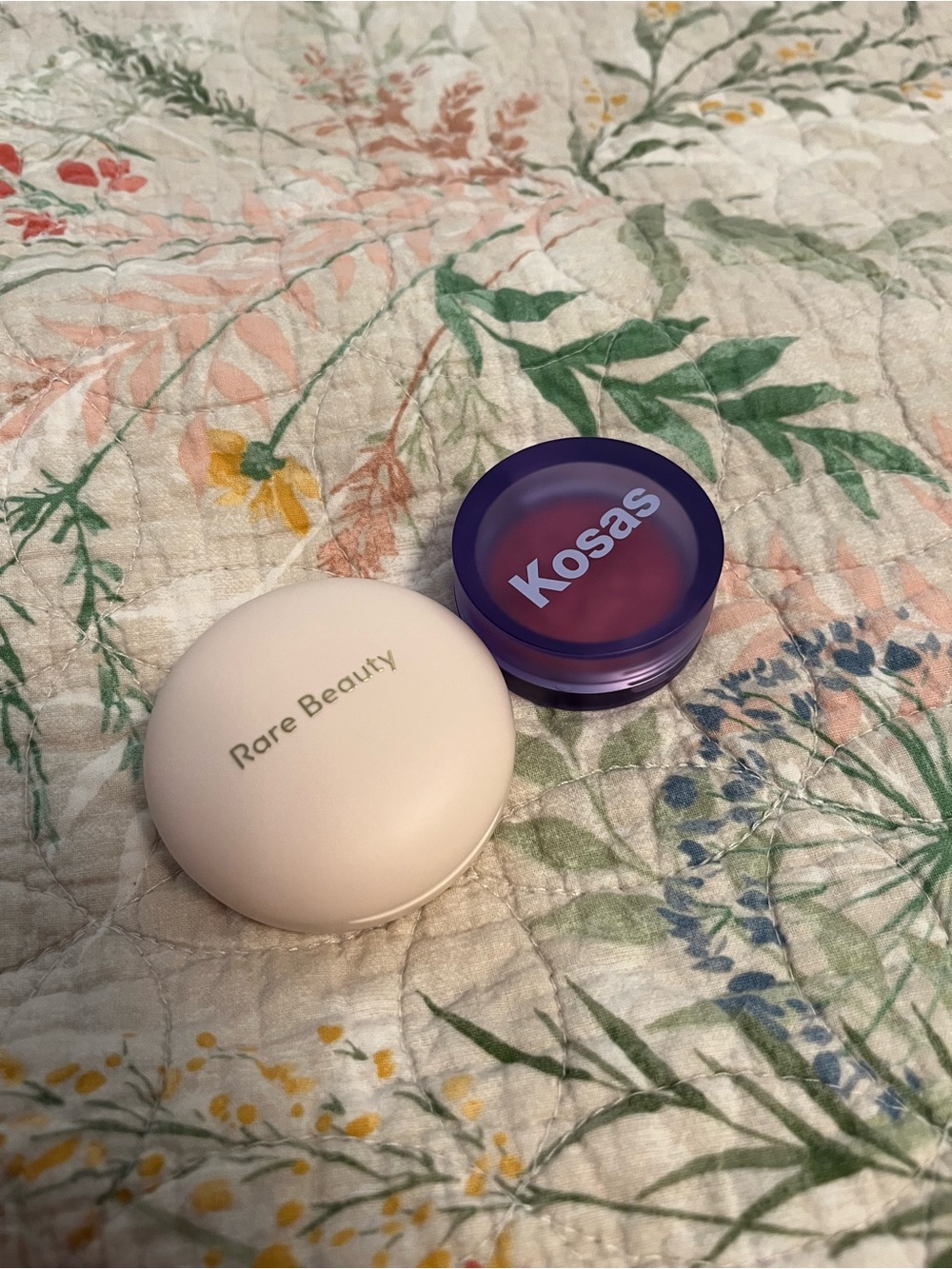 Rare Beauty and Kosas Blush Duo